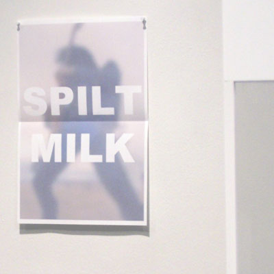 spilt milk poster